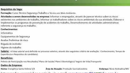 Energética Santa Helena S/A contrata