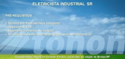 Usina Tonon contrata