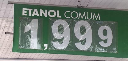 Preço do etanol cai e litro chega a R$ 1,99 em posto de Rio Claro, SP