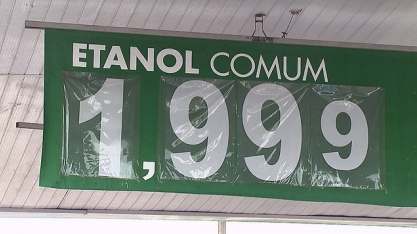 Preço do etanol cai e litro chega a R$ 1,99 em posto de Rio Claro, SP
