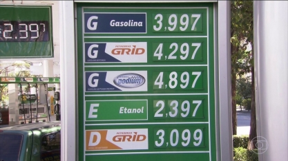 Alta da gasolina faz crescer 15% vendas de álcool