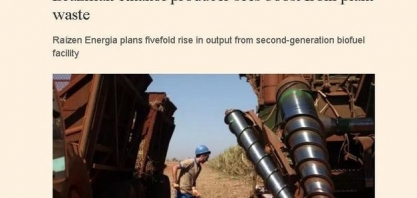 Empresa brasileira de etanol planeja multiplicar produção cinco vezes