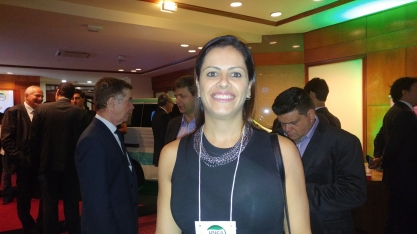 Olívia Merlin, gerente de Qualidade e Meio Ambiente da Usina Batatais, no VI Cana Substantivo Feminino