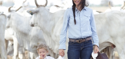 Carmen Perez, presidente do Núcleo Feminino do Agronegócio, no VI Cana Substantivo Feminino