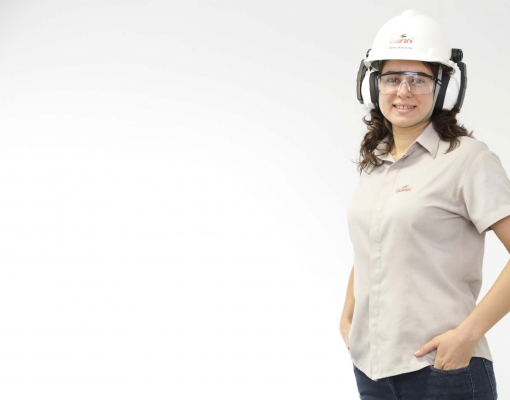 Maureen iniciou sua trajetória na Guarani na área de Sistema de Gestão da Qualidade