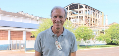 Dr. Mário Ricci, Coordenador da área de Medicina do Trabalho, na usina São Martinho, no VI Cana Substantivo Feminino