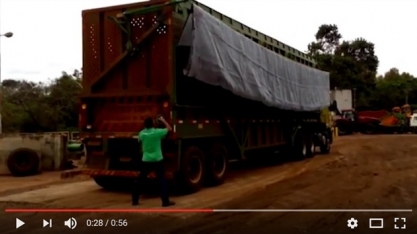 É preciso adquirir equipamentos testados e aprovados para o enlonamento de carga canavieira
