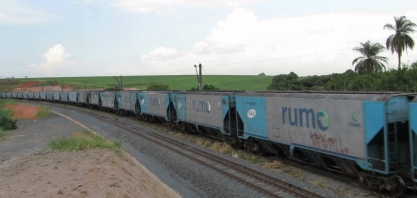 Movimentação de açúcar por ferrovias cresce 187% em 10 anos no Brasil