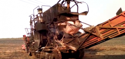 Cerca de 300 hectares de pasto e cana-de-açúcar ficam queimados após incêndio em Valentim Gentil