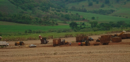 Perdas por pisoteio do canavial acumuladas em cinco anos, correspondem a um ano-safra