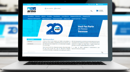 A RGB publicou o novo Website da Armo do Brasil