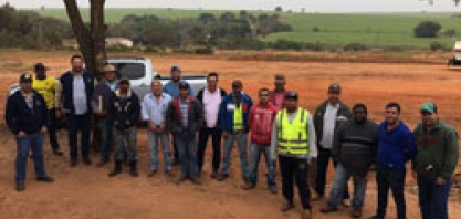 Usina Cafeálcool realiza treinamento de brigada de incêndio