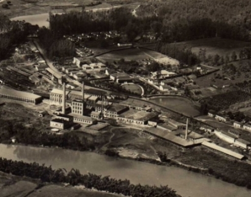 Antiga Usina de Monte Alegre às margens do rio Piracicaba