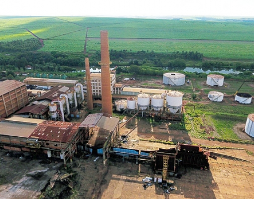 Usina São Carlos, em Guariba, no interior de SP.