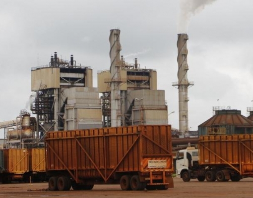 Usina São Fernando, em Dourados, deve R$ 1,3 bilhão e teve plano de recuperação rejeitado por credores (Foto: Helio de Freitas)