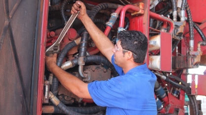 Manutenção linear na Goiasa-Goiatuba Álcool