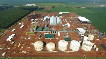 Usina de etanol de milho em MT recebe aval para iniciar testes com cogeração de energia