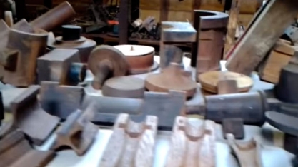 MOLDES EM MADEIRA SÃO RARIDADES VISTAS EM MUSEU DO AÇÚCAR E DO ÀLCOOL