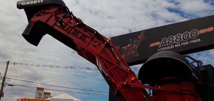 CONHEÇA OS DETALHES DA NOVA COLHEDORA DE CANA A8800, DA CASE IH