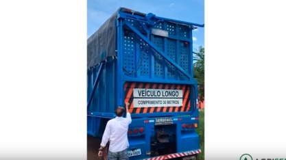 Para cobrir a carga canavieira: Kit Cobertura de Cardan - Abertura do Sistema de Lonamento