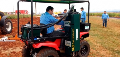 QUADRICICLO PARA AMOSTRAGEM DE SOLO É DESTAQUE NA AGRISHOW 2016