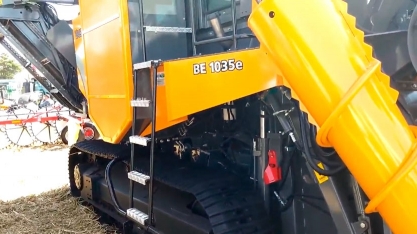 CONHEÇA A COLHEDORA DE CANA VALTRA BE 1035E