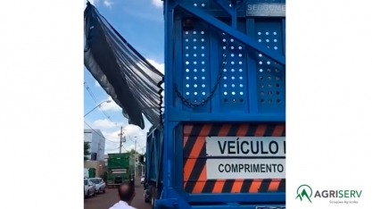 Para cobrir a carga canavieira: Kit Cobertura de Cardan - Fechamento do Sistema de Lonamento