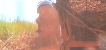 Vídeo sistema de recolhimento e processamento de palha na Usina Pitangueiras