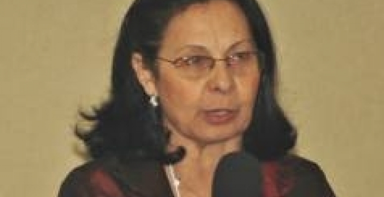 Professora Márcia Mutton no V Encontro Cana Substantivo Feminino