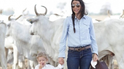 Carmen Perez, presidente do Núcleo Feminino do Agronegócio, no VI Cana Substantivo Feminino