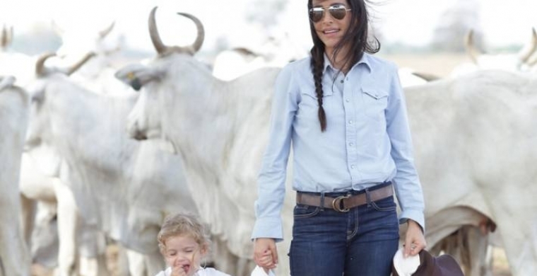 Carmen Perez, presidente do Núcleo Feminino do Agronegócio, no VI Cana Substantivo Feminino