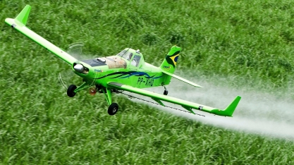 Monitoramento aumenta a eficiência da aplicação aérea de agroquímicos, reduz custo e preserva a natureza