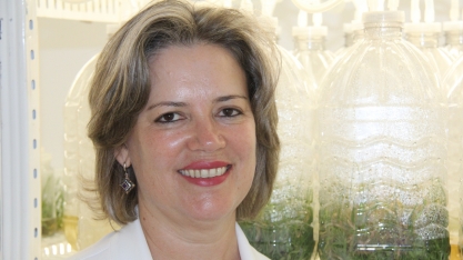 Silvana Creste, vice-diretora do Centro de Cana do IAC, no VIII Encontro Cana Substantivo Feminino