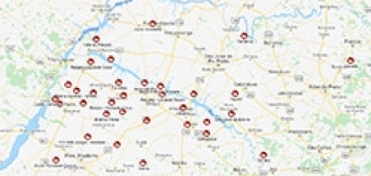 UDOP reformula Mapa com usinas e destilarias ativas no Brasil