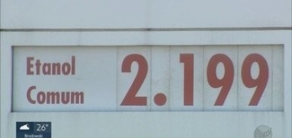 Preço do etanol é mais caro em Ribeirão Preto, SP do que nas demais cidades da região