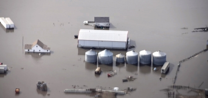 Enchentes forçam desligamento de um sexto da produção de etanol nos EUA
