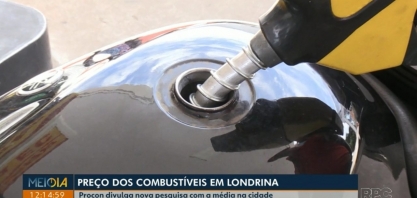 Procon divulga nova pesquisa com a média de preço dos combustíveis em Londrina