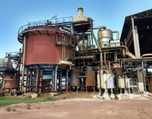 Destilaria Centro-Oeste Iguatemi fechou em 2017 e demitiu 201 trabalhadores (Foto: Divulgação)