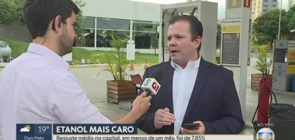 Etanol fica 7.85% mais caro em BH em menos de um mês