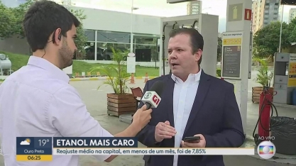 Etanol fica 7.85% mais caro em BH em menos de um mês