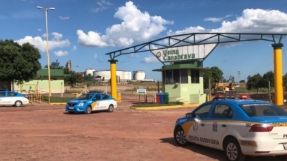 Investigado se garante em usina