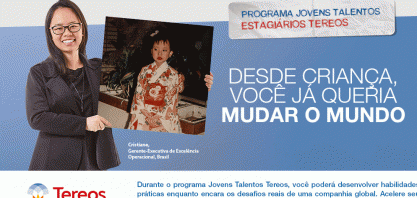 Tereos abre inscrições para programa de estágio 2019