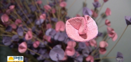 Artesãos usam bagaço de cana de açúcar e barro na confecção de peças