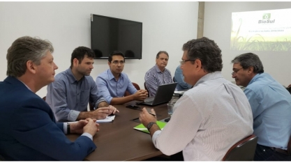 Em reunião na Semagro, Biosul apresenta resultados da safra de cana-de-açúcar