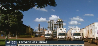 Mesmo com o começo da safra da cana-de-açúcar o preço do etanol continua subindo