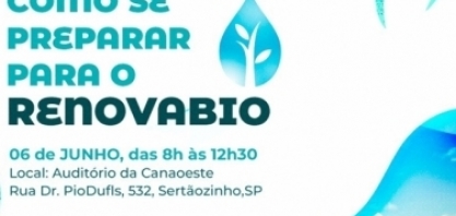 Sertãozinho (SP) receberá workshop sobre como se preparar para o RenovaBio