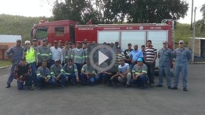 Usinas do PAM de Dracena participam de capacitação no Corpo de Bombeiros