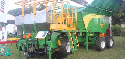 Plantadora de cana automatizada TT8022 chega à Agrishow 2019 com mais tecnologia e funcionalidades