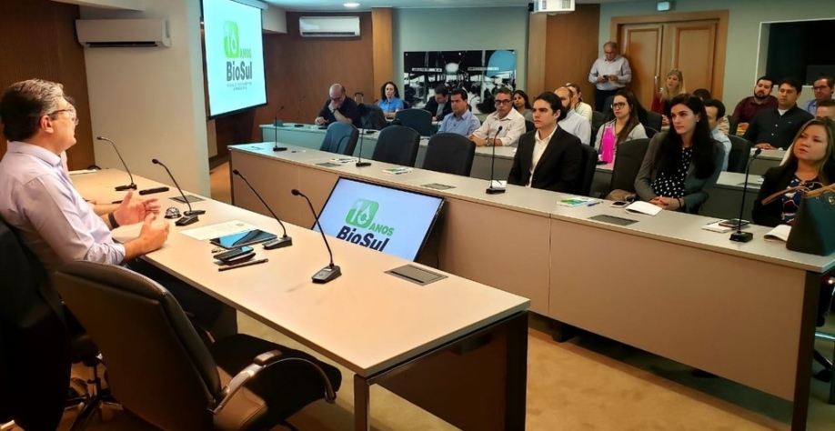 RenovaBio foi apresentado a setor sucroenergético de MS nesta quarta-feira — Foto: Biosul/Divulgação