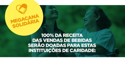 Renda da venda de bebida no MegaCana Tech Show irá para entidades sociais